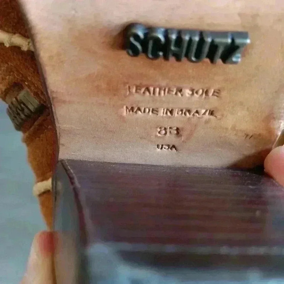 Schutz Leather Boots - Picture 5 of 5